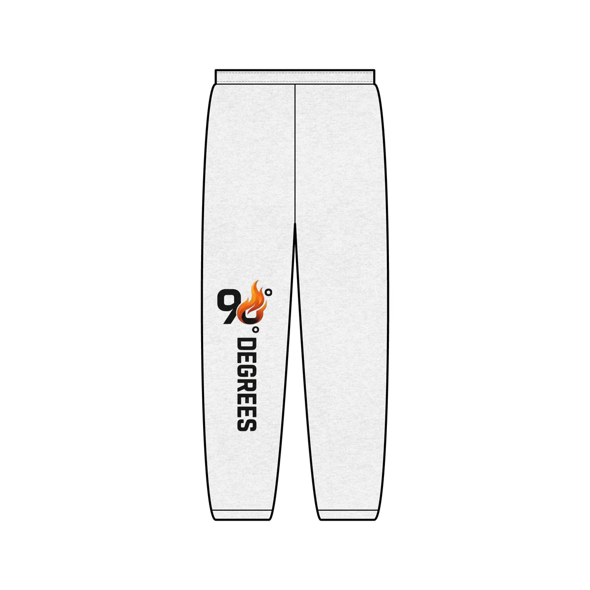 90° Degrees Vertical Flame Sweatpants