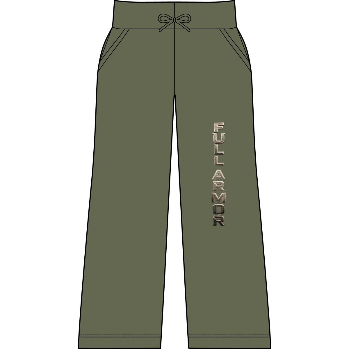 Full Armor Women's Wide Leg Pants
