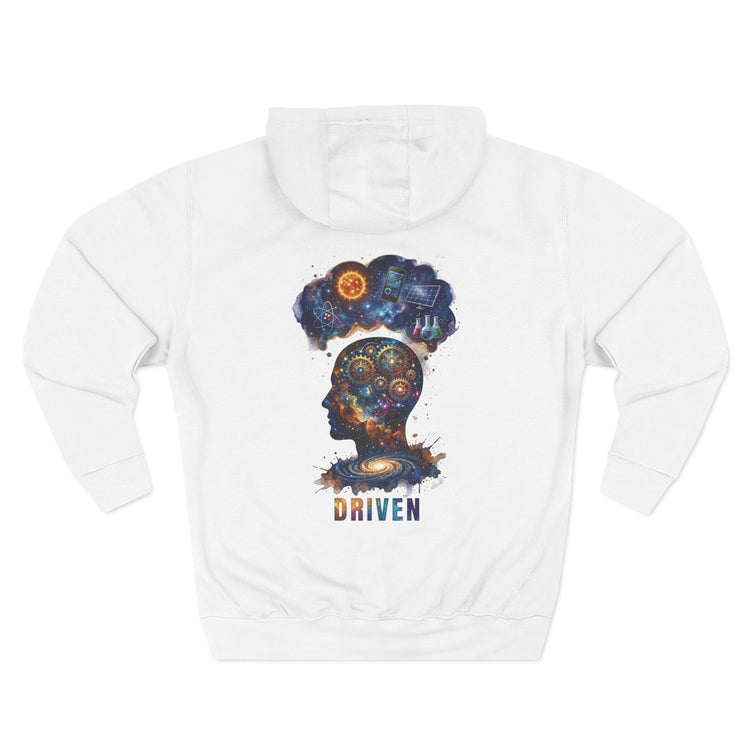 Three-Panel Fleece Hoodie