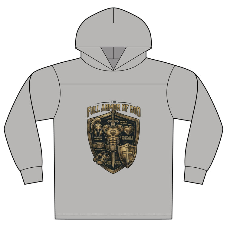 Full Armor of God Long Sleeve Hoodie