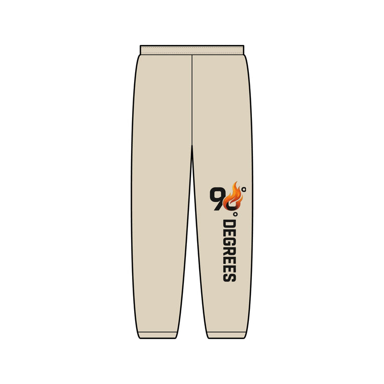 90° Degrees Vertical Flame Sweatpants