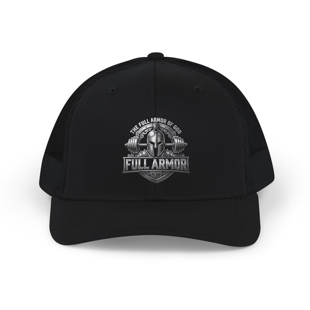 Full Armor Spartan Shield Trucker Cap