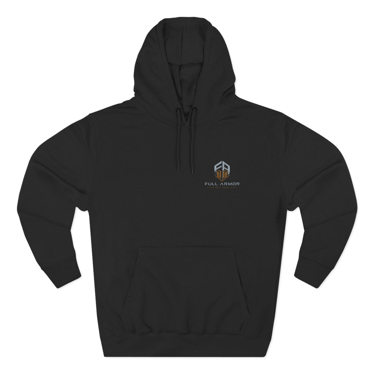 Minimalist Fall Forward Logo Hoodie