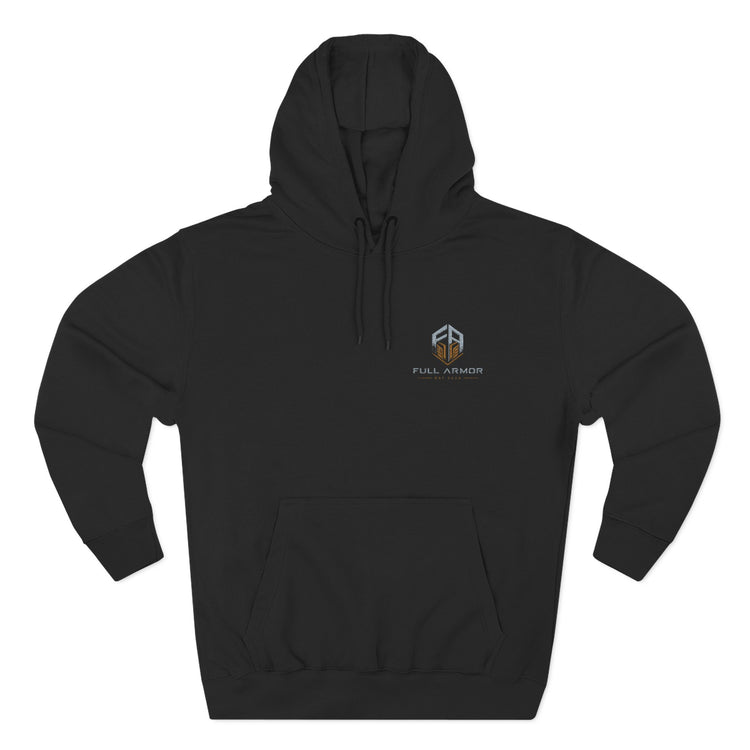 Minimalist Fall Forward Logo Hoodie