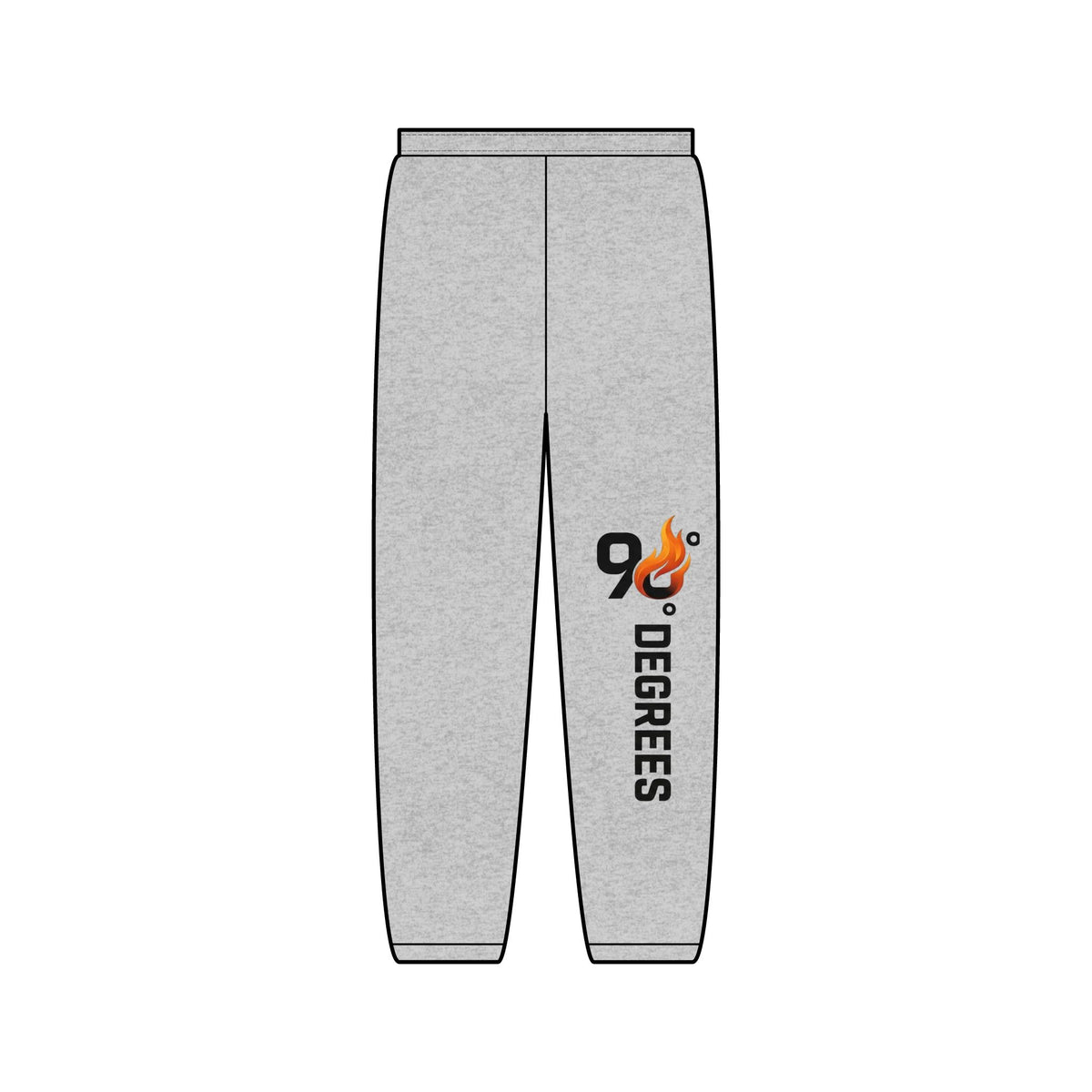 90° Degrees Vertical Flame Sweatpants