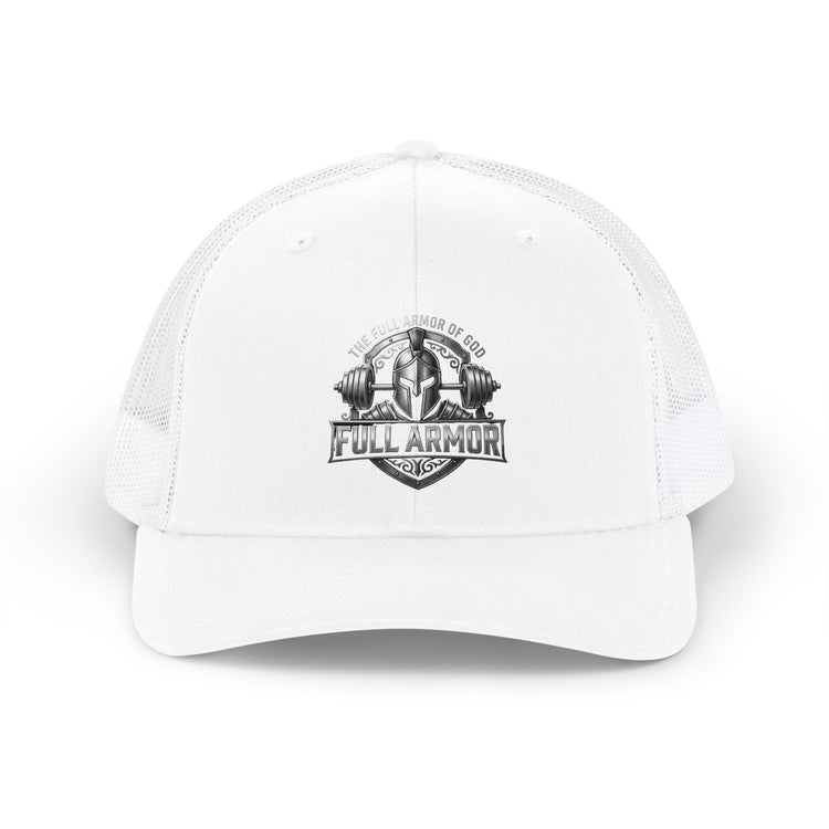 Full Armor Spartan Shield Trucker Cap