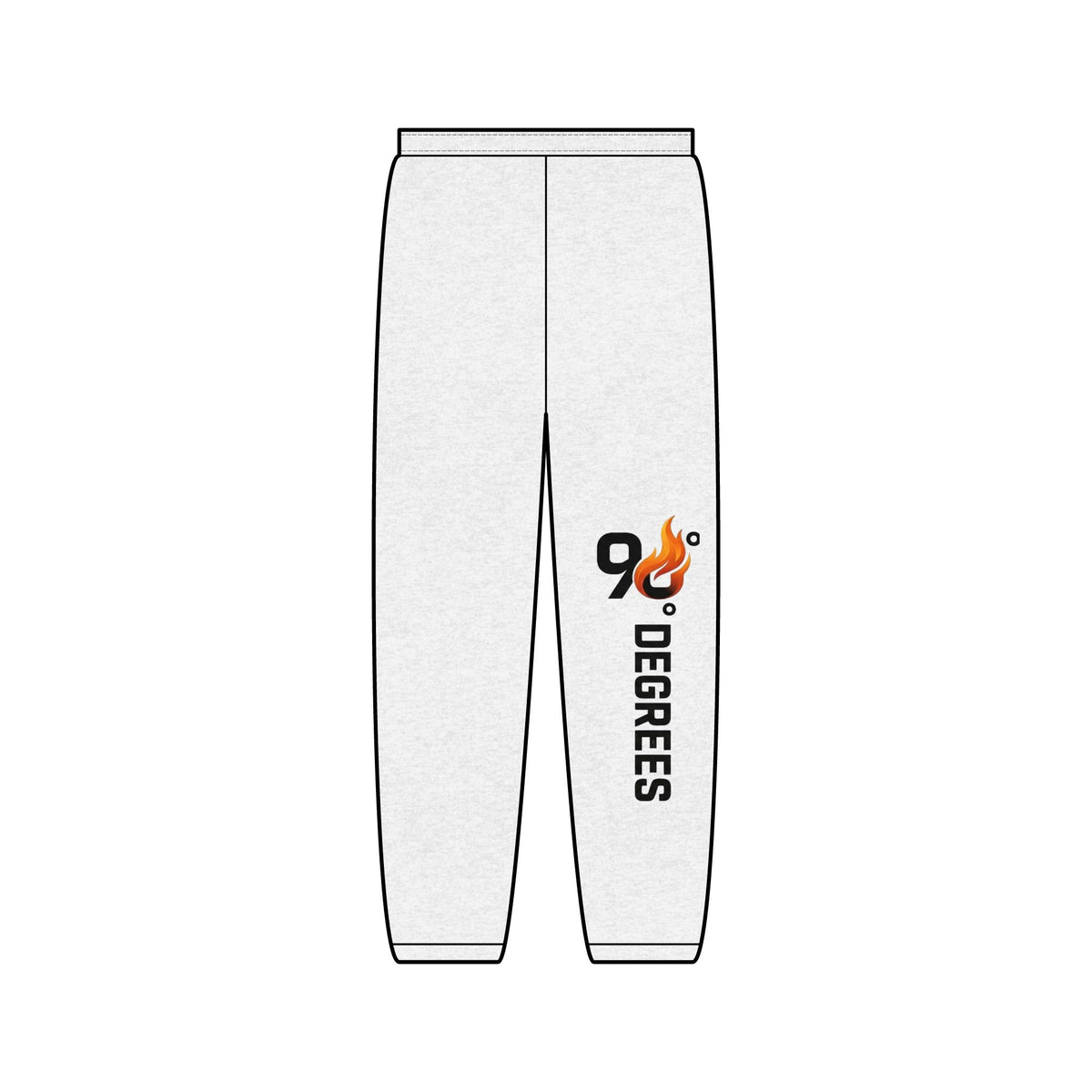 90° Degrees Vertical Flame Sweatpants