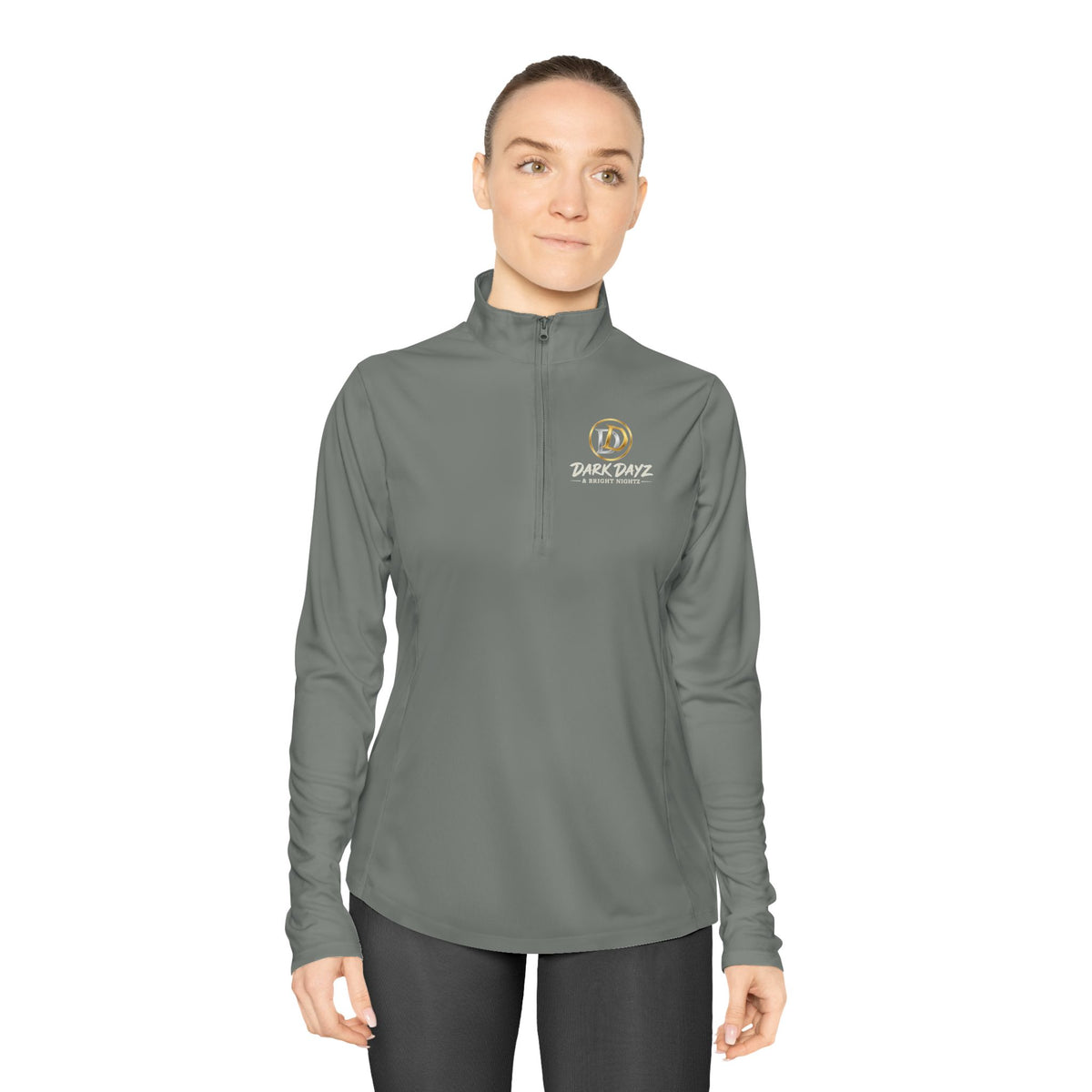 Dark Dayz Logo Women’s Quarter-Zip Pullover