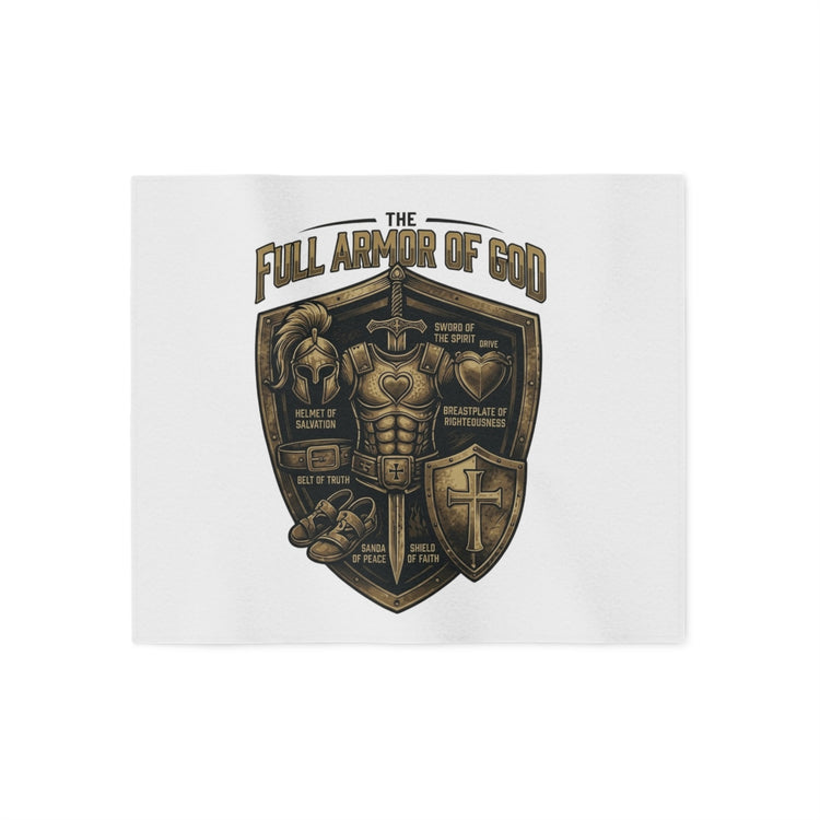 Full Armor of God Sweatshirt Blanket