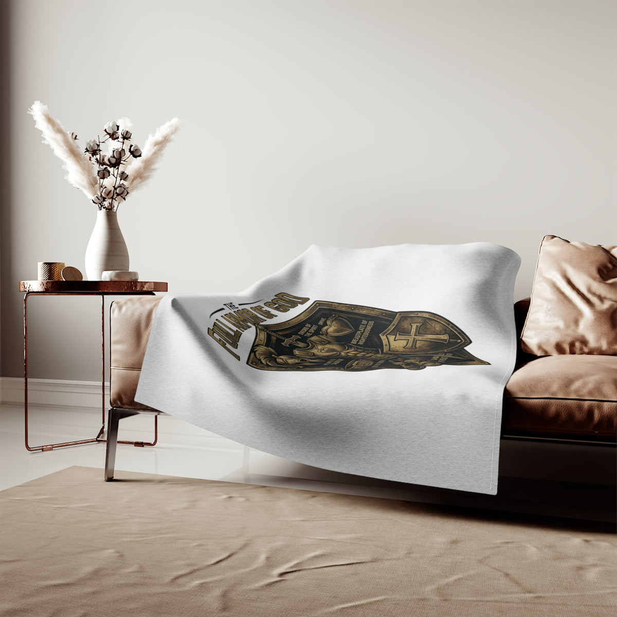 Full Armor of God Sweatshirt Blanket